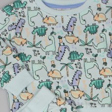 J33897: Baby Boys 3D Dinosaur Print Top & Jog Pant Outfit  (1-2 Years)